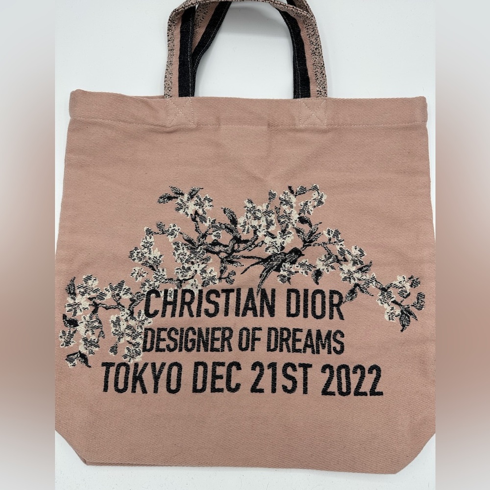 Christian Dior 2022 Designer of Dreams Tokyo Exhibition Tote Bag - Limited